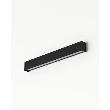 Бра, настінний світильник Nowodvorski 7596 Straight Wall LED T8LED 1x11W 3000K 1700Lm IP20 чорний
