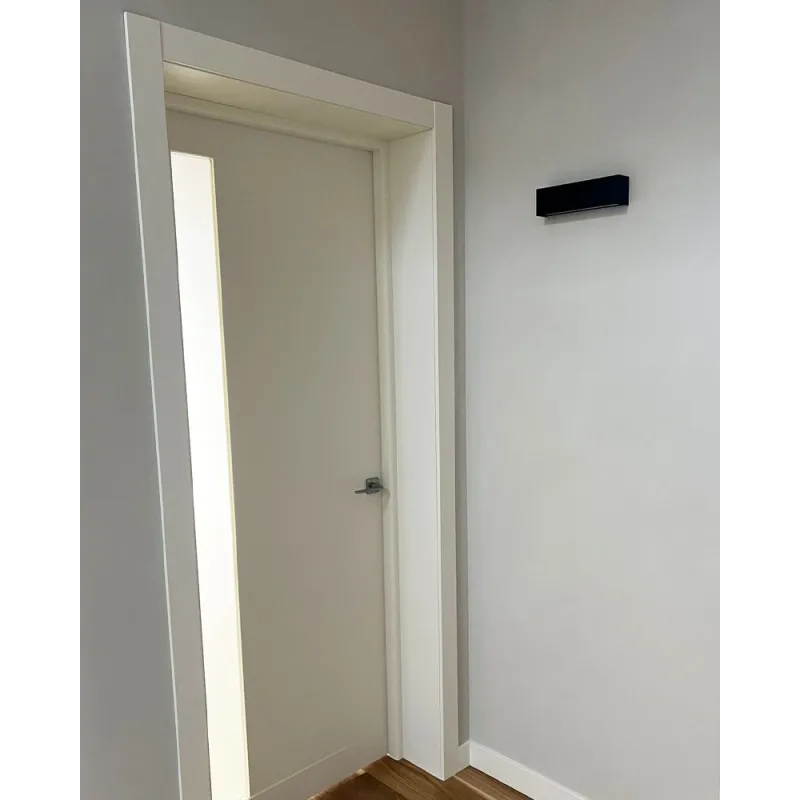 Бра, настінний світильник Nowodvorski 7601 Straight Wall Е14 1x10W IP20 чорний