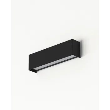 Бра, настінний світильник Nowodvorski 7601 Straight Wall Е14 1x10W IP20 чорний
