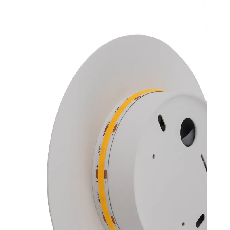 Бра, настінний світильник Nowodvorski 7637 Ring S LED 1x6W 3000K 100Lm IP20 білий