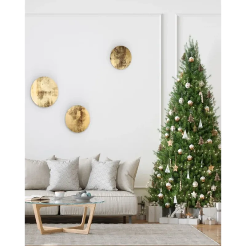 Бра, настінний світильник Nowodvorski 10281 Ring Wood M LED 1x10W 3000K 130Lm IP20