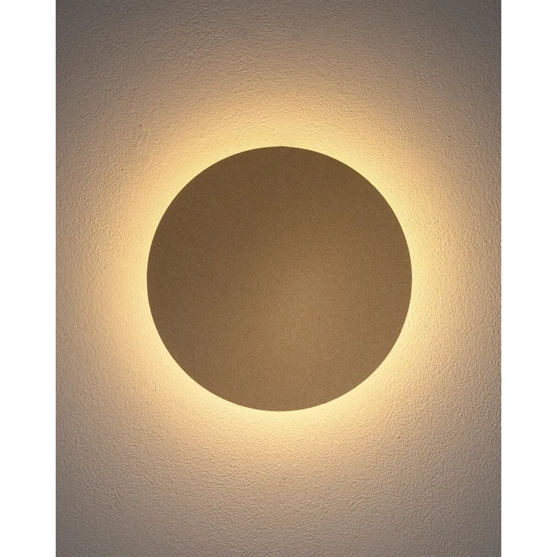 Бра, настінний світильник Nowodvorski 10317 Ring S LED 1x7W 3000K 60Lm IP20 золотий