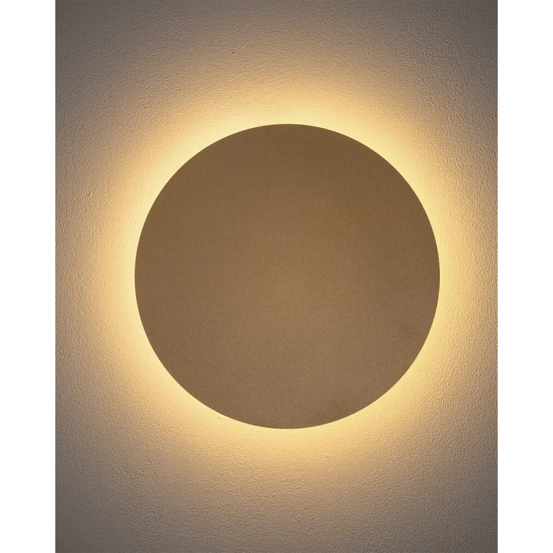 Бра, настінний світильник Nowodvorski 10350 Ring M LED 1x10W 3000K 150Lm IP20 золотий