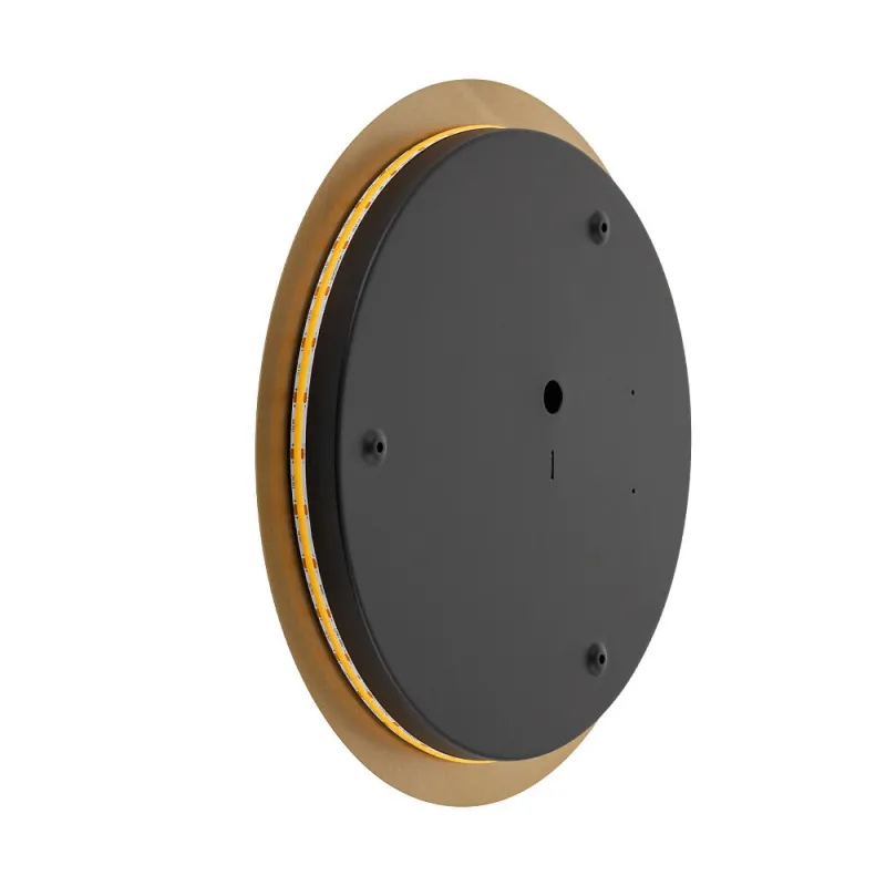 Бра, настінний світильник Nowodvorski 10351 Ring L LED 1x13W 3000K 160Lm IP20 золотий