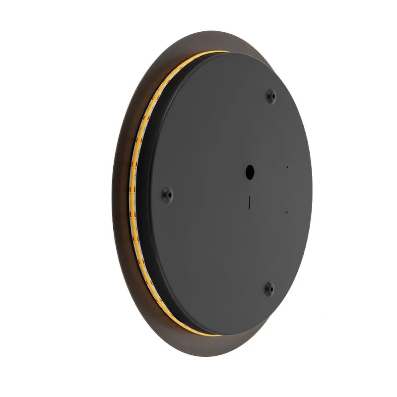 Бра, настінний світильник Nowodvorski 10353 Ring L LED 1x13W 3000K 160Lm IP20 шоколадний