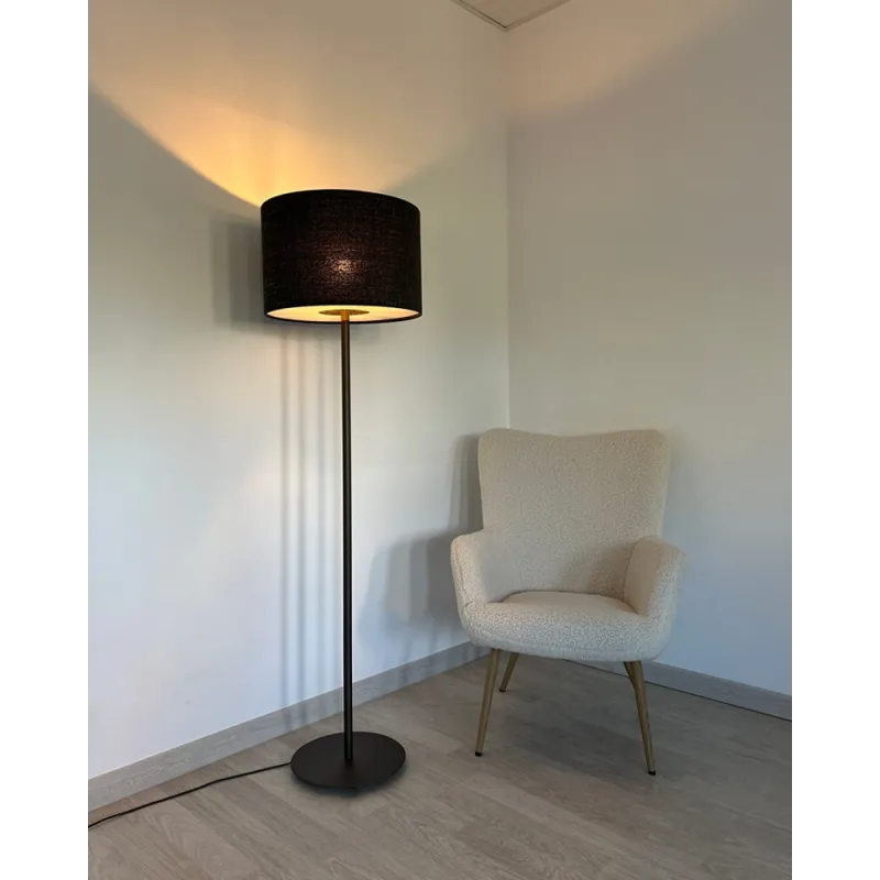 Торшер Nowodvorski 11663 Amarela E27 1x25W IP20 графітовий