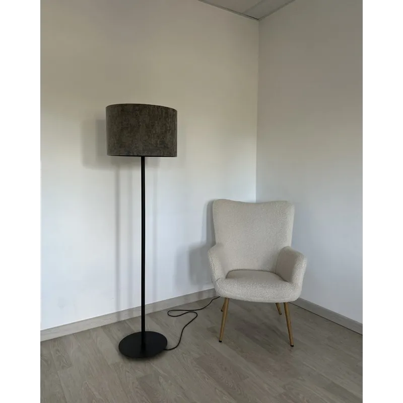 Торшер Nowodvorski 11676 Lago E27 1x25W IP20 сірий