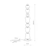 Торшер Nowodvorski 11704 Ceramic LED 1x34W 3000K 2700Lm IP20 білий