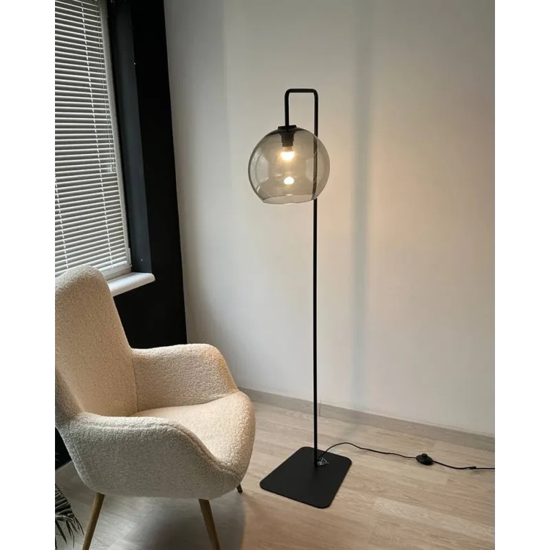 Торшер Nowodvorski 8794 Monaco E27 1x25W IP20 чорний