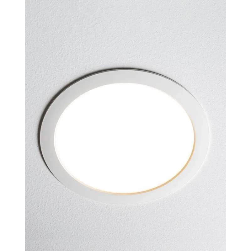 Точковий світильник Nowodvorski 10540 Mykonos LED 1x15W 3000K 1450Lm IP20 білий