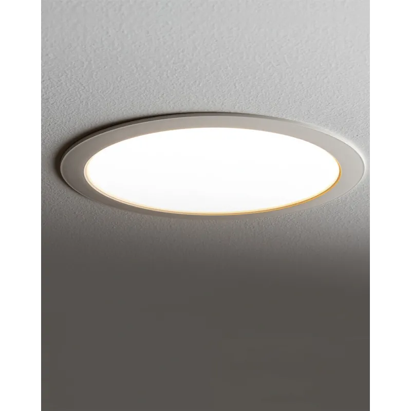 Точковий світильник Nowodvorski 10544 Mykonos LED 1x24W 3000K 2400Lm IP20 білий