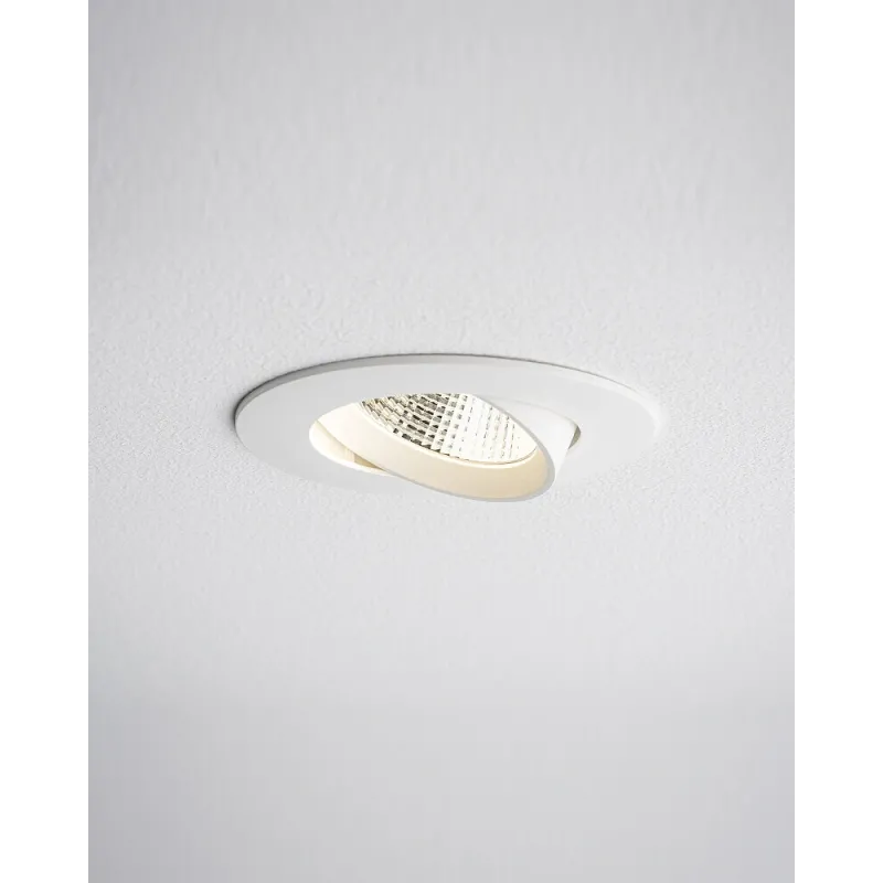 Точковий світильник Nowodvorski 10551 Egina LED 1x10W 3000K 700Lm IP20 білий