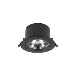 Точковий світильник Nowodvorski 10558 Egina LED 1x15W 4000K 1100Lm IP20 чорний
