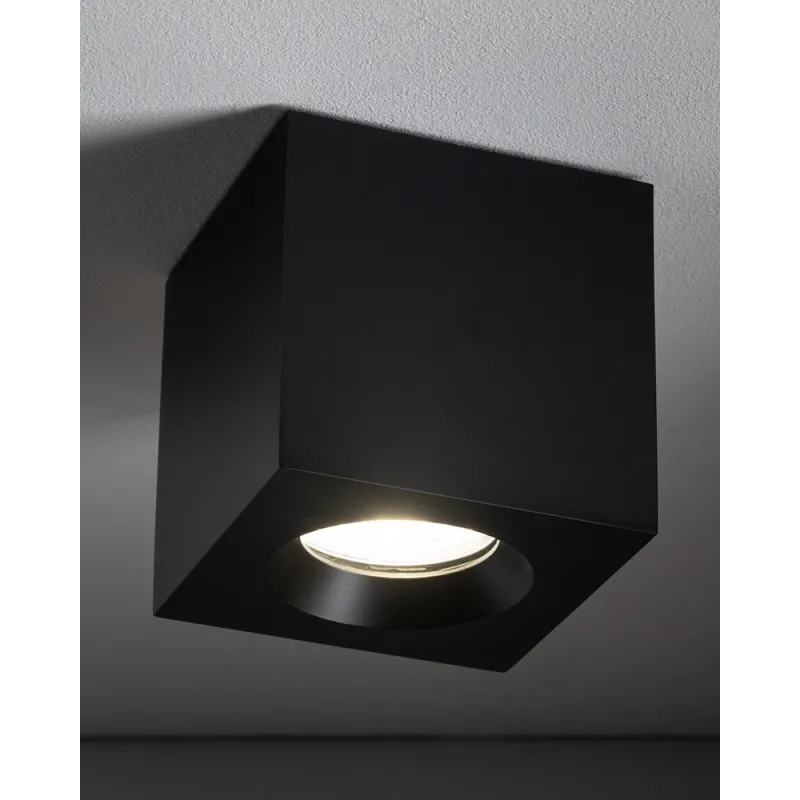 Точковий світильник Nowodvorski 10718 Parana GU10 1x15W IP44 чорний