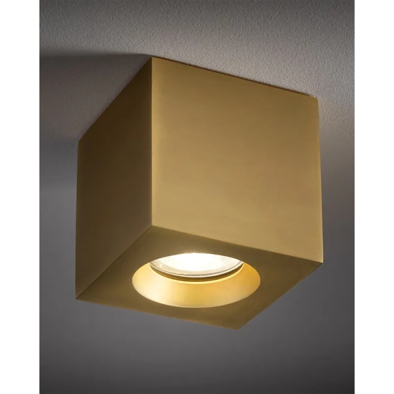 Точковий світильник Nowodvorski 10720 Parana GU10 1x15W IP44 золотий