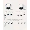 Точковий світильник Nowodvorski 10795 Mono Slide GU10 1x10W IP20 білий