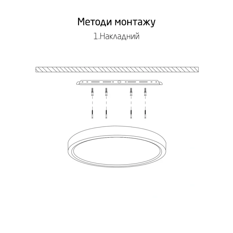 Світильник стельовий Nowodvorski 11358 Multi LED 18W/24W/30W 3000-6000K IP20 білий