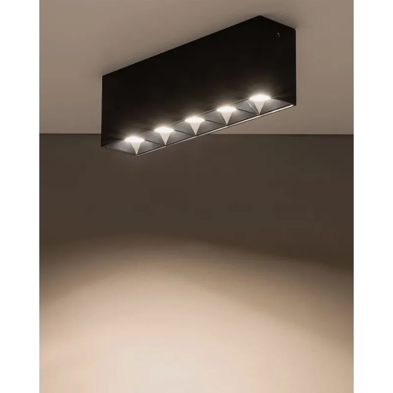 Точковий світильник Nowodvorski 10055 Midi LED 1x20W 3000K 1700Lm IP20 чорний