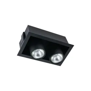 Точковий світильник Nowodvorski 8940 Eye Mod GU10 2x10W IP20 чорний