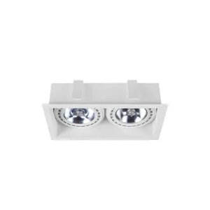 Точковий світильник Nowodvorski 9412 Mod GU10 2x15W IP20 білий