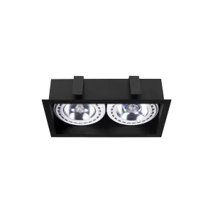 Точковий світильник Nowodvorski 9416 Mod GU10 2x15W IP20 чорний