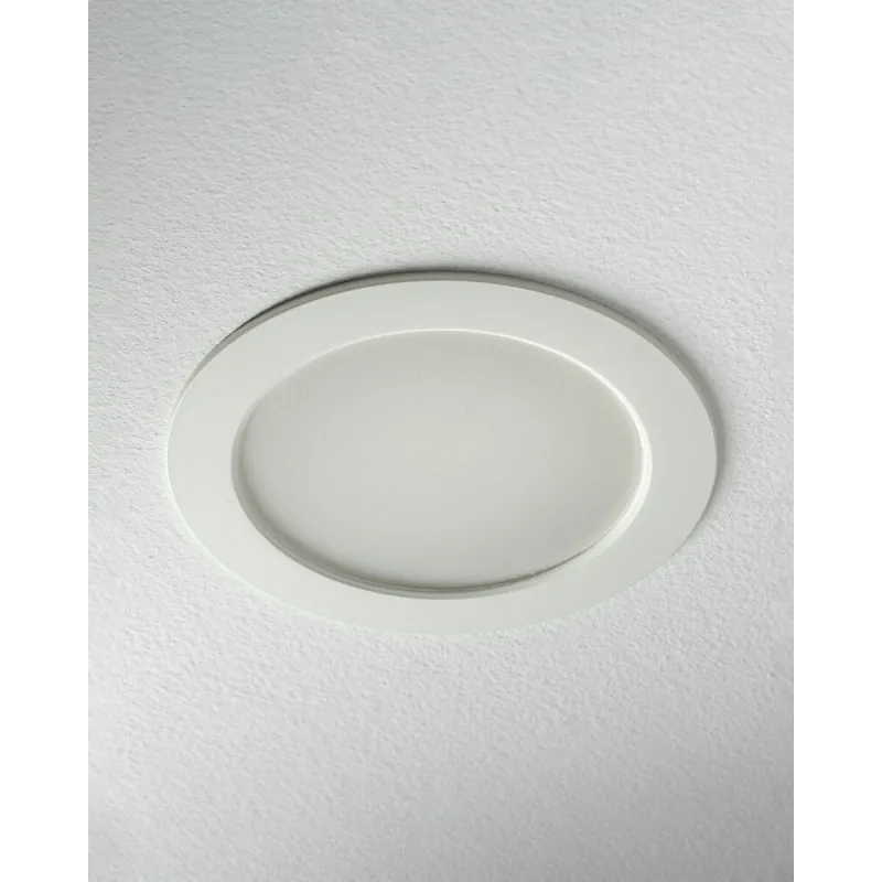 Точковий світильник Nowodvorski 10536 Mykonos LED 1x6W 4000K 390Lm IP20 білий