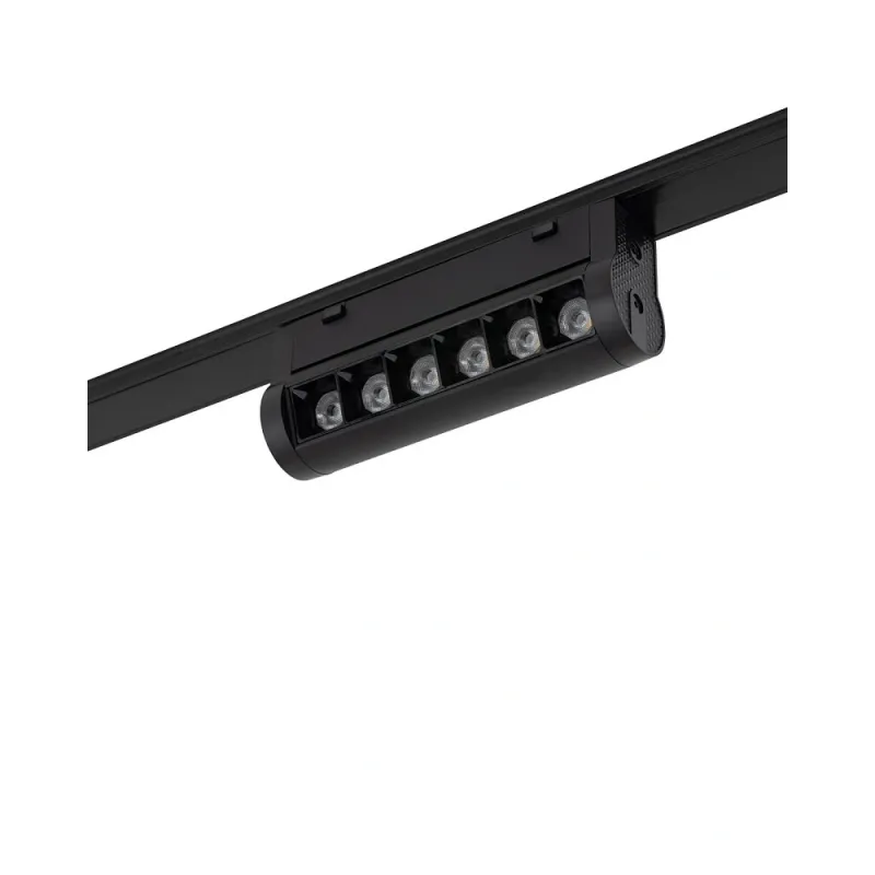 Магнітний трековий світильник Nowodvorski 11335 UT-LVM Focus Swing LED 1x6W 4000K 500Lm IP20 чорний