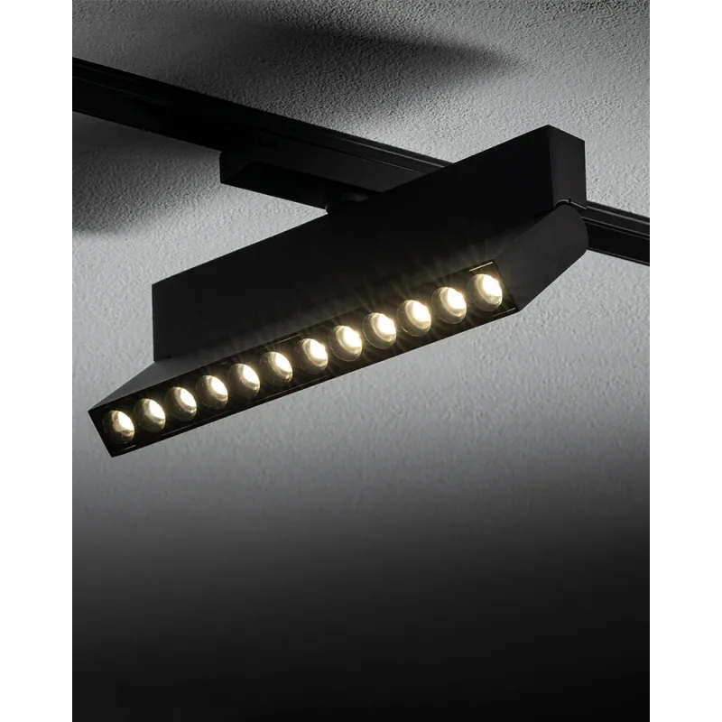Магнітний трековий світильник Nowodvorski 11338 UT-LVM Focus Out LED 1x12W 4000K 1000Lm IP20 чорний