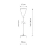 Підвіс Nowodvorski 8697 CTLS Suspension Kit 3 Circuit IP20 чорний