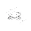 З'єднувач Nowodvorski 8835 Profile Recessed T-connector IP20 чорний