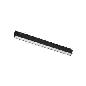 Магнітний трековий світильник Nowodvorski 10148 LVM Line LED 1x15W 3000K 700Lm IP20 чорний