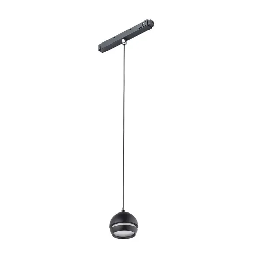Магнітний трековий світильник Nowodvorski 10154 LVM Slot LED 1x5W 3000K 210Lm IP20 чорний