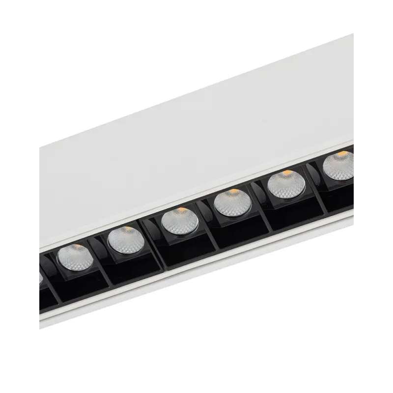 Магнітний трековий світильник Nowodvorski 11630 LVM Focus LED 1x15W 3000K 1300Lm IP20 білий
