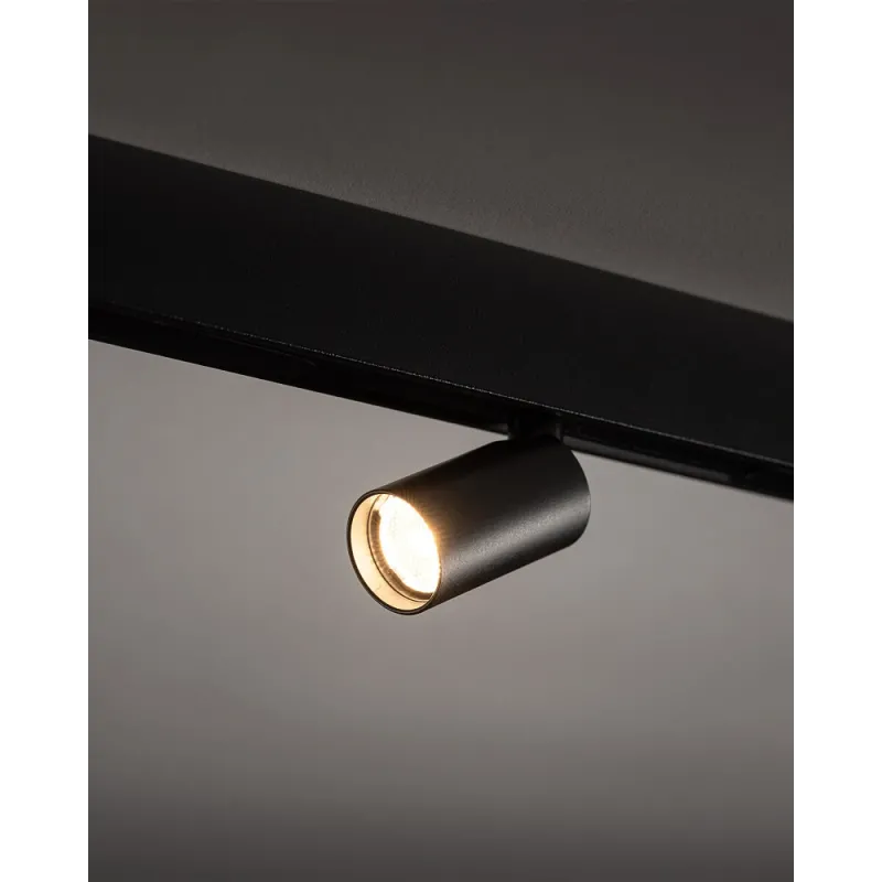 Магнітний трековий світильник Nowodvorski 11712 NANO-LVM Spot LED 1x1W 3000K 65Lm IP20 чорний
