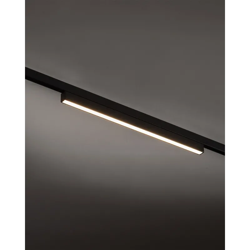 Магнітний трековий світильник Nowodvorski 11743 NANO-LVM Line Out LED 1x10W 3000K 400Lm IP20 чорний