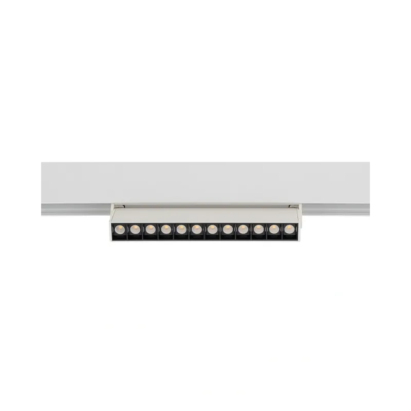 Магнітний трековий світильник Nowodvorski 11634 LVM Focus Out LED 1x9W 3000K 800Lm IP20 білий