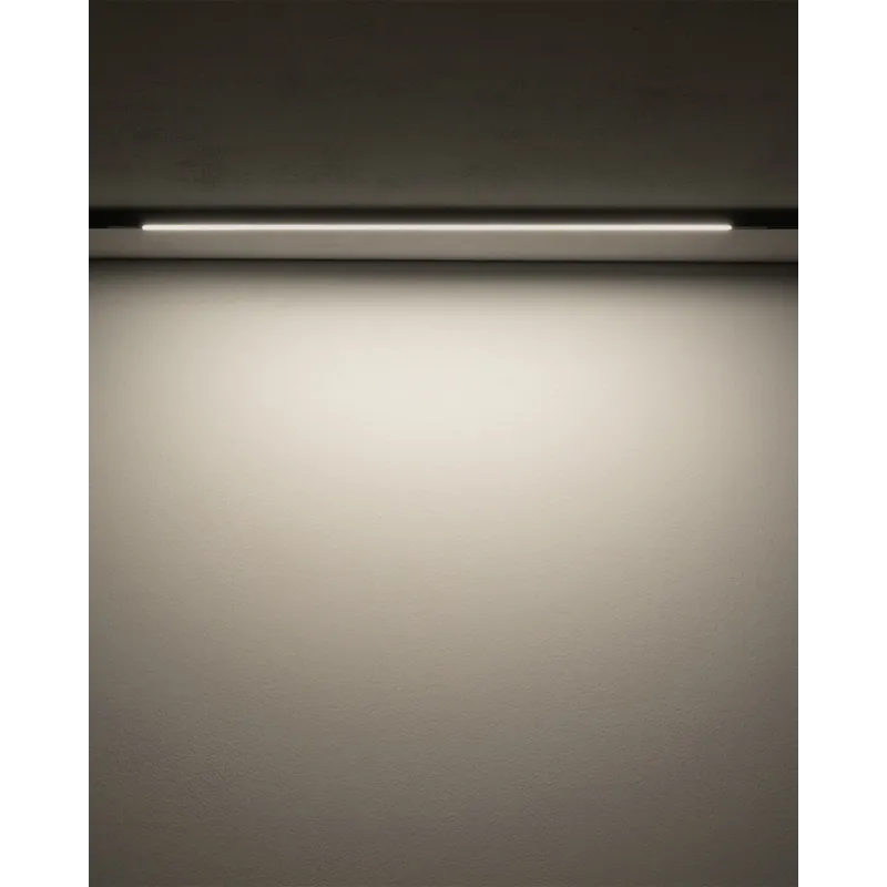Магнітний трековий світильник Nowodvorski 11717 NANO-LVM Line LED 1x6W 3000K 100Lm IP20 чорний