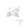 З'єднувач Nowodvorski 8247 CTLS Recessed Power T Connector Left 1 T-R1 IP20 білий