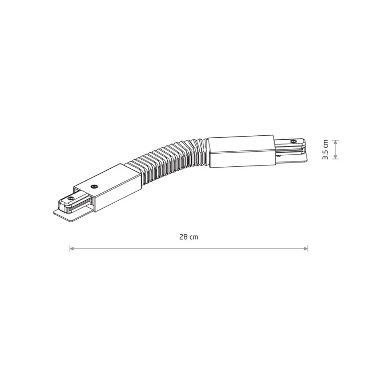 З'єднувач Nowodvorski 8382 Profile Flex Connector IP20 білий