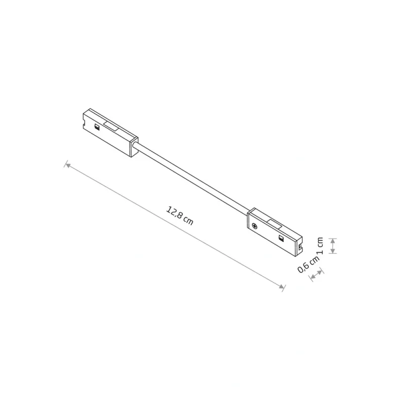 З'єднувач кутовий провідний Nowodvorski 11735 NANO-LVM Corner Conductive Module IP20 чорний