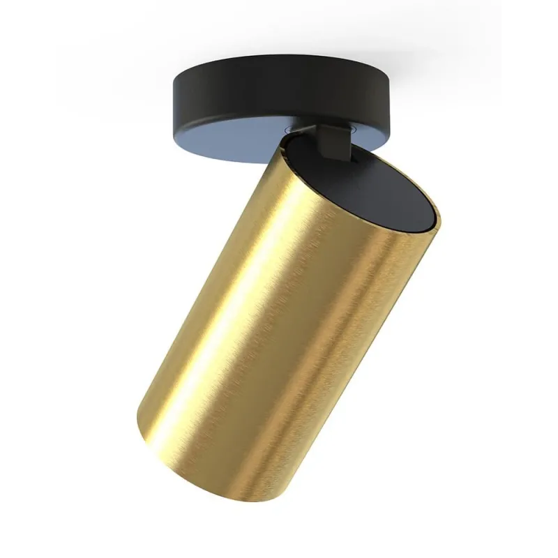 Світильник поворотний, спот Nowodvorski 7778 Mono GU10 1x10W IP20 латунний