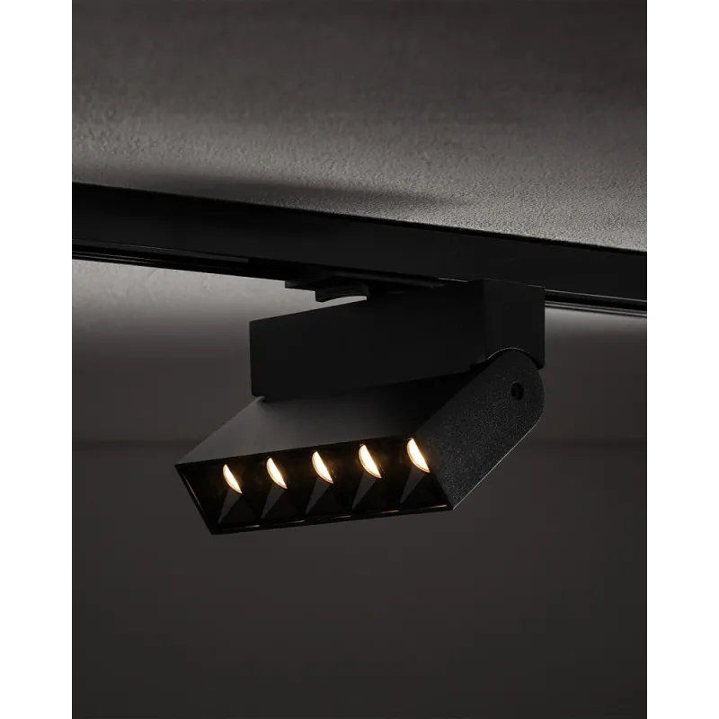 Трековий світильник Nowodvorski 7621 Profile Focus LED 1x10W 3000K 600Lm IP20 чорний