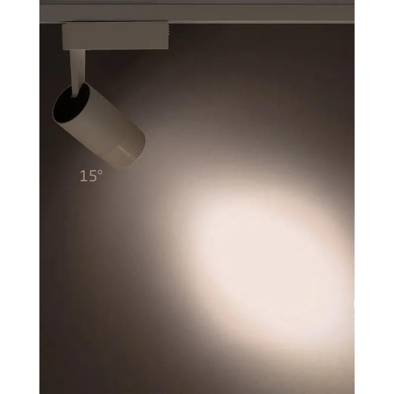 Трековий світильник Nowodvorski 7624 Profile Zoom LED 1x9W 4000K 600Lm IP20 білий