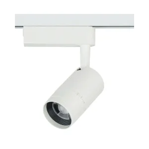 Трековий світильник Nowodvorski 7624 Profile Zoom LED 1x9W 4000K 600Lm IP20 білий