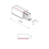 Ввід живлення Nowodvorski 8712 CTLS Power End Cap Right PE-R IP20 білий