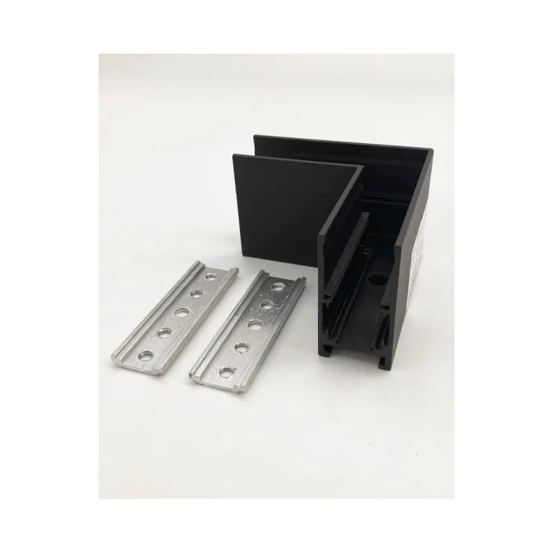 З'єднувач кутовий накладний Nowodvorski 10164 LVM Horizontal Corner IP20 чорний