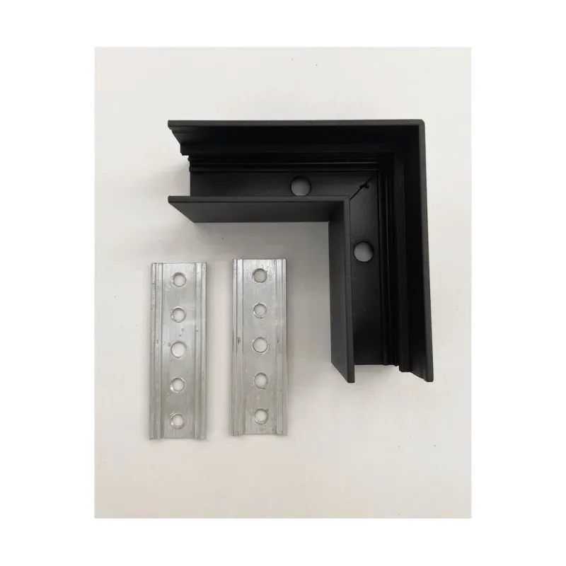 З'єднувач кутовий накладний Nowodvorski 10164 LVM Horizontal Corner IP20 чорний