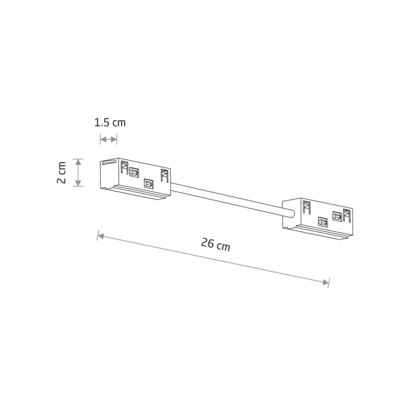 З'єднувач кутовий провідний Nowodvorski 10166 LVM Corner Conductive Module IP20 чорний
