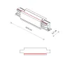 З'єднувач Nowodvorski 8707 CTLS Power Straight Connector IP20 білий