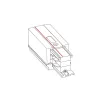Ввід живлення Nowodvorski 8713 CTLS Power End Cap Right PE-R IP20 чорний